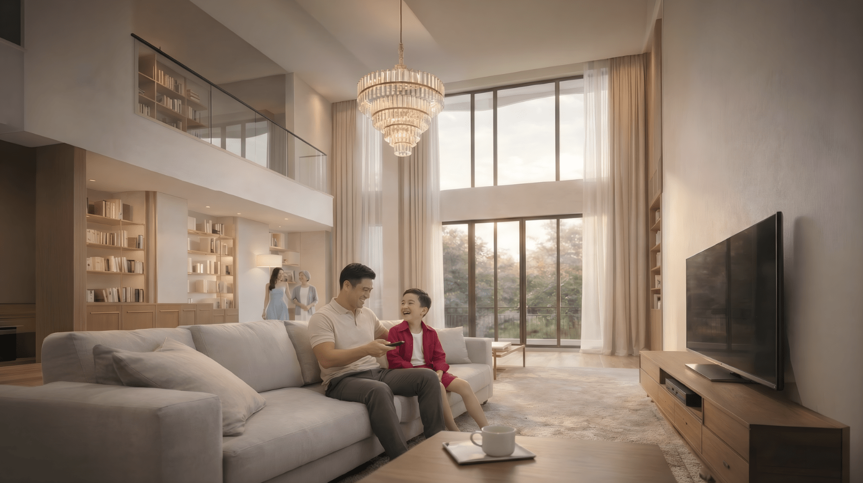สร้างบ้านพร้อม Interior